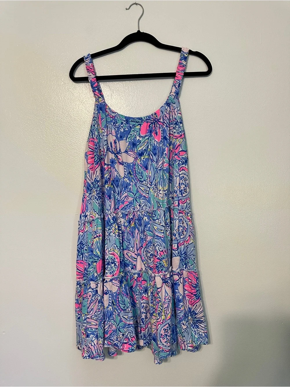 Lilly Pulitzer Loro Swing Dress Pop Up Got Your Back Size Large